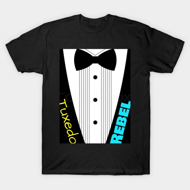 Tuxedo Rebel T-Shirt by Jerry De Luca